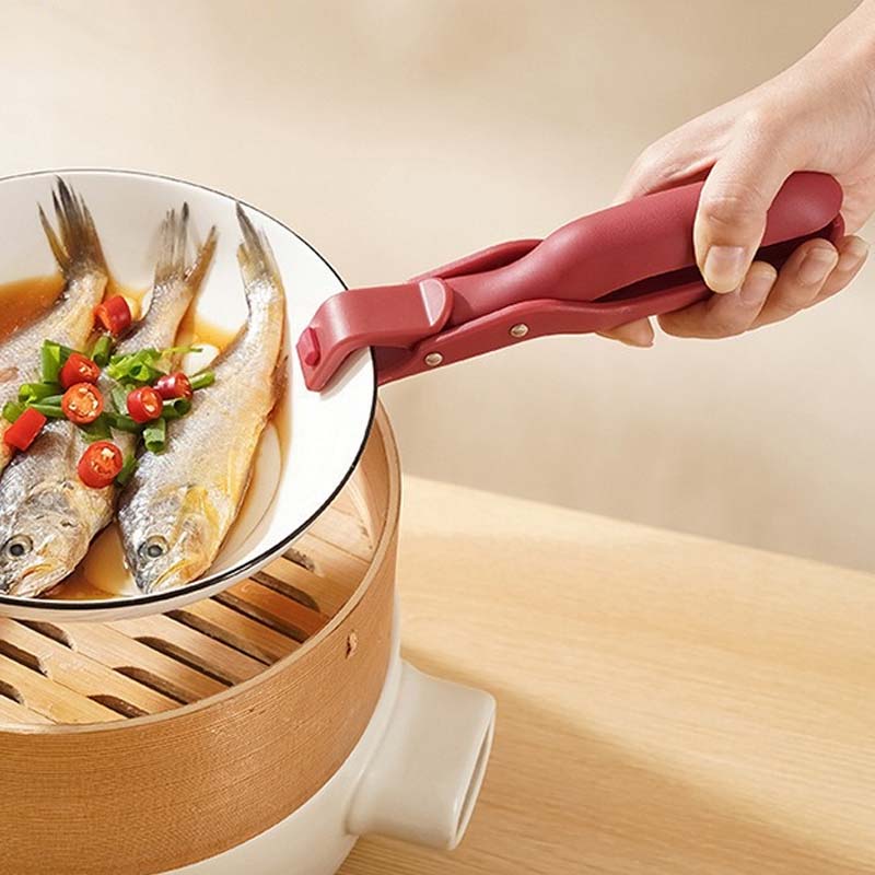 Lisslune | Multi-Purpose Anti-Scald Bowl Holder Clip for the Kitchen