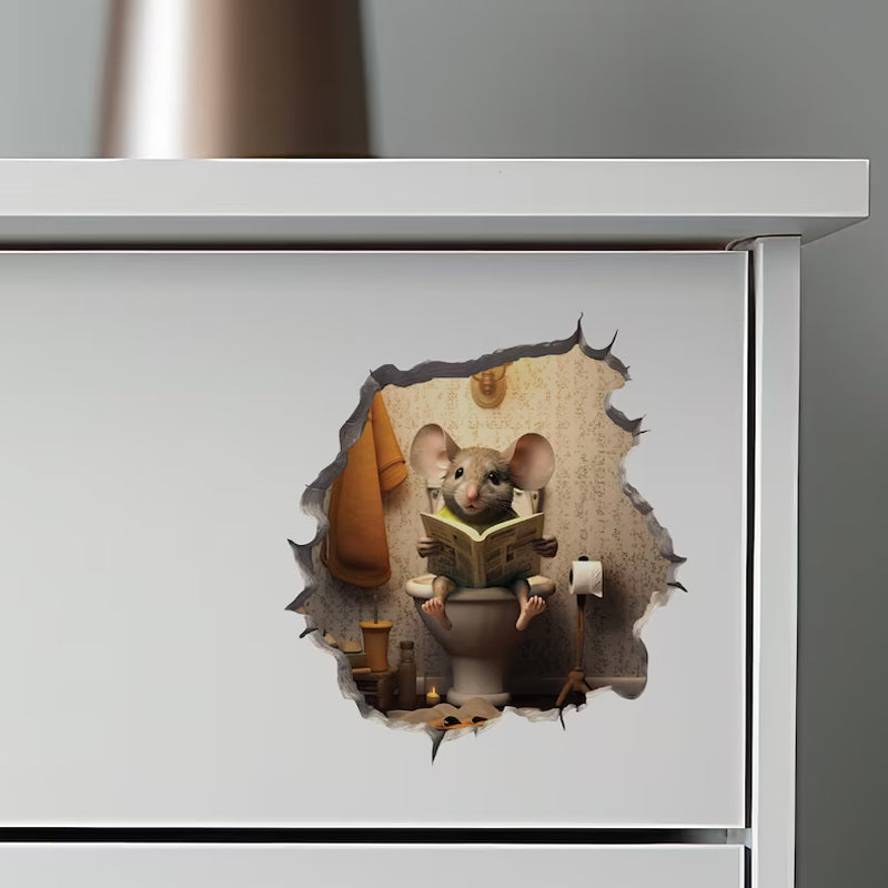 Lisslune | Wall Sticker Mouse Hole