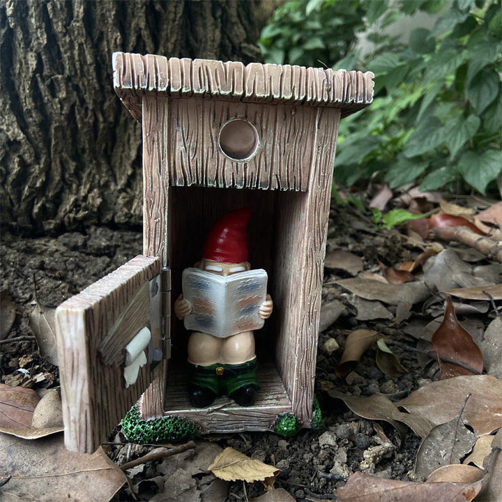 Lisslune | Funny Gnome Garden Statue