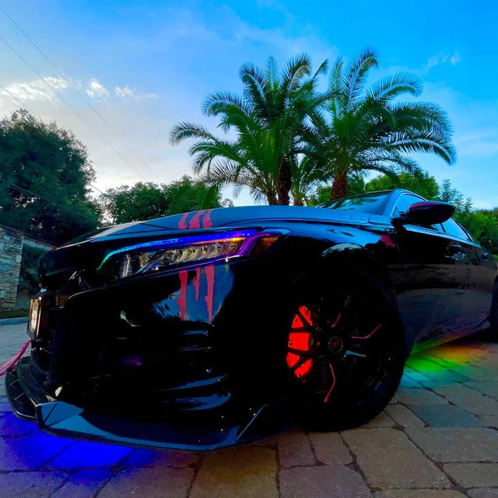 Lisslune | Car Chassis Remote Control Colorful Ambient Lights
