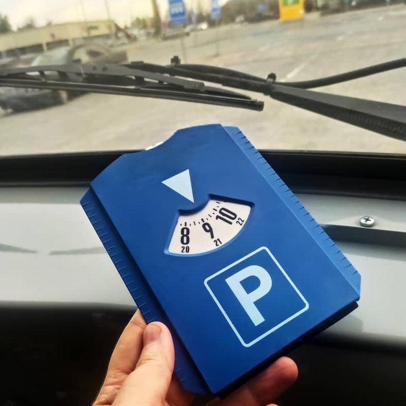 Lisslune | Parking meter with ice scraper