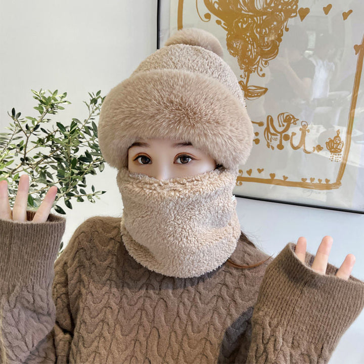 Lisslune | Mask scarf unique piece hat