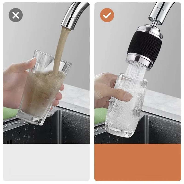 Lisslune | Pressure-regulated splash-proof faucet