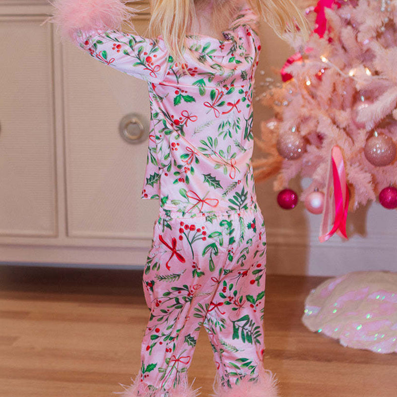 Lisslune | Printed Pajama Parent-Child Set