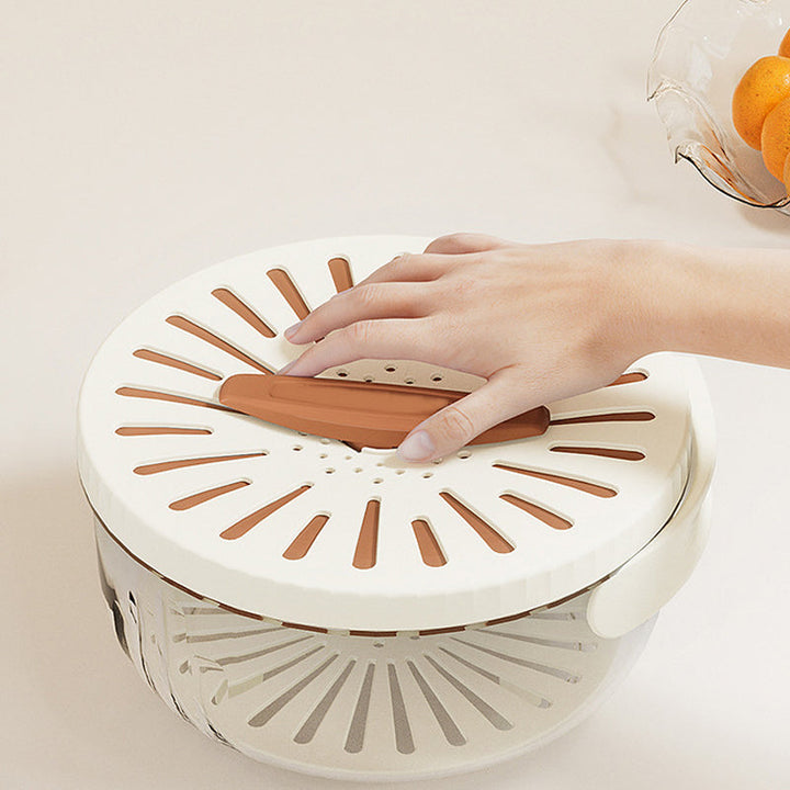 Lisslune | Multifunctional foldable handle drain bowl