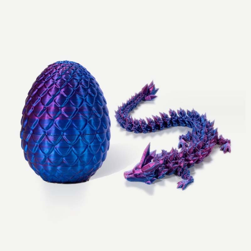 Lisslune | Gemstone Dragon Egg Ornaments