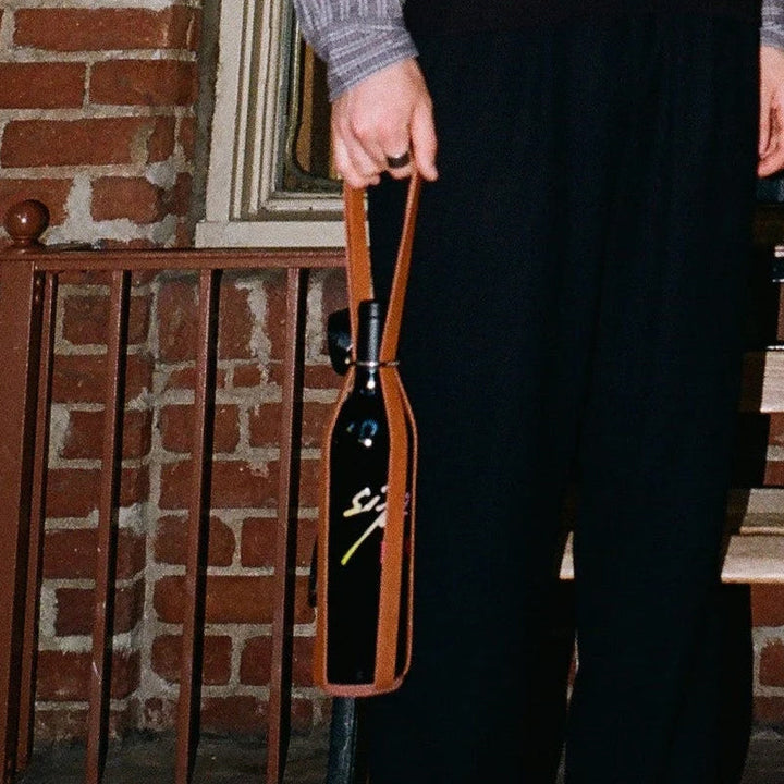 Lisslune | Leather Wine Barrel