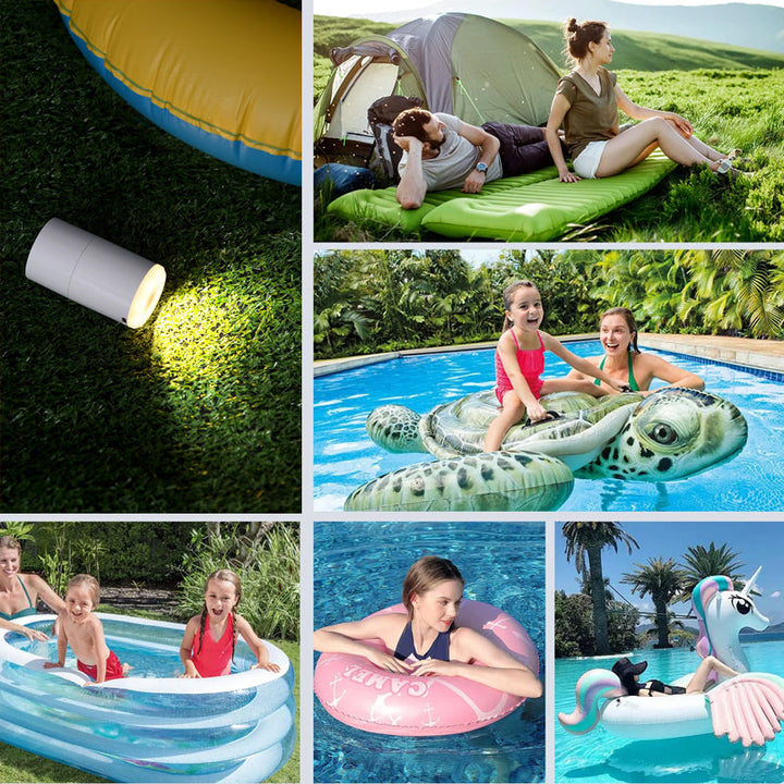 Lisslune | Portable Air Pump + Camping Light