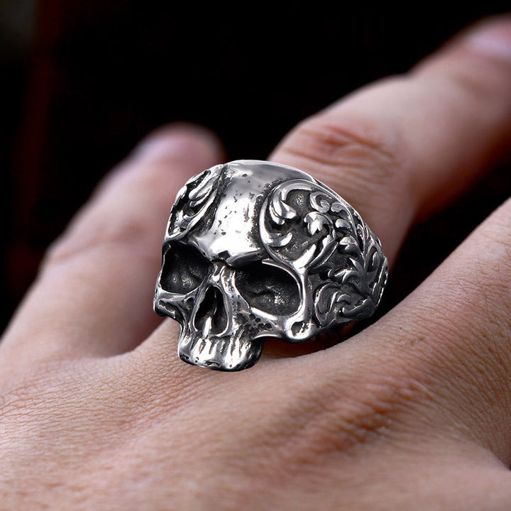 Lisslune | Punk Style Titan Skull Ring