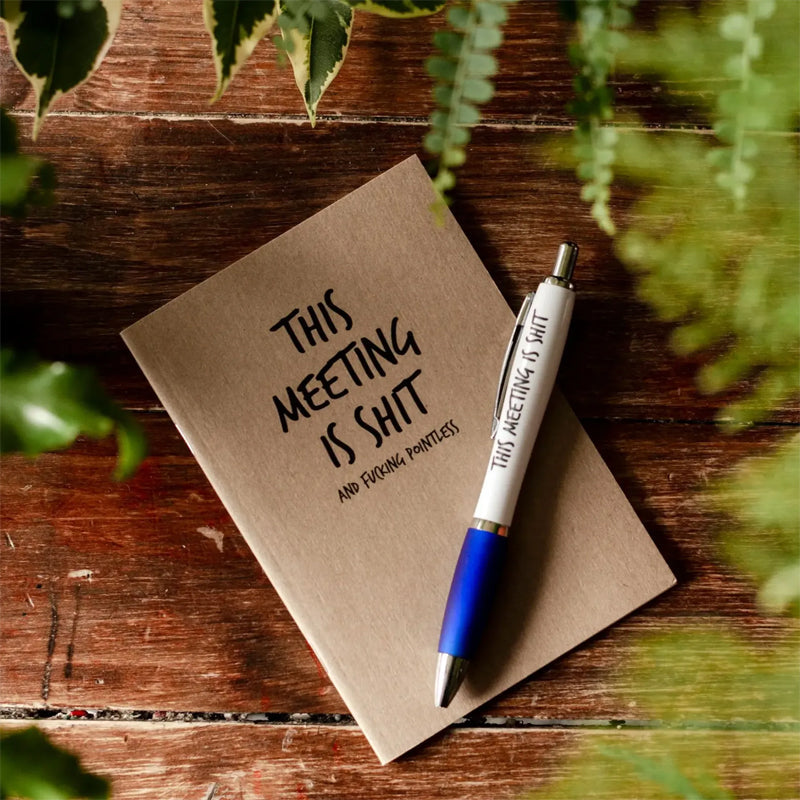 Lisslune | Schimpf Notebook & Pen Set🤣