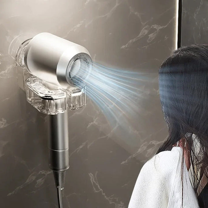 Lisslune | Rotating Hair Dryer Holder Without Drilling