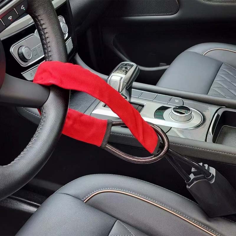 Lisslune | Unbeatable Steering Wheel Lock - Highest Theft Protection