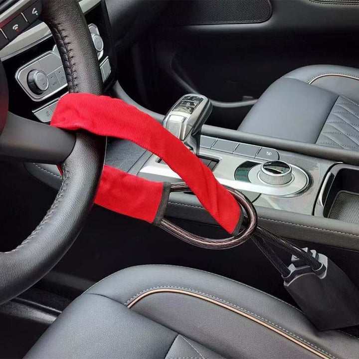 Lisslune | Unbeatable Steering Wheel Lock - Highest Theft Protection
