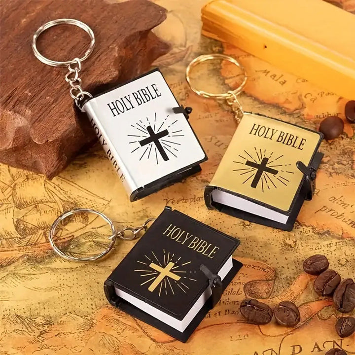Lisslune | Mini Book Bible Keychain