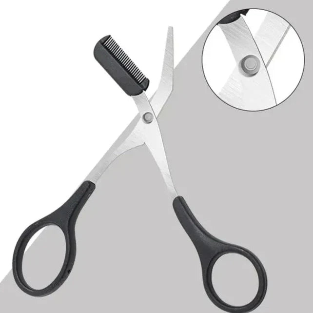Lisslune | BrowPerfektor - Stainless Steel Eyebrow Scissors