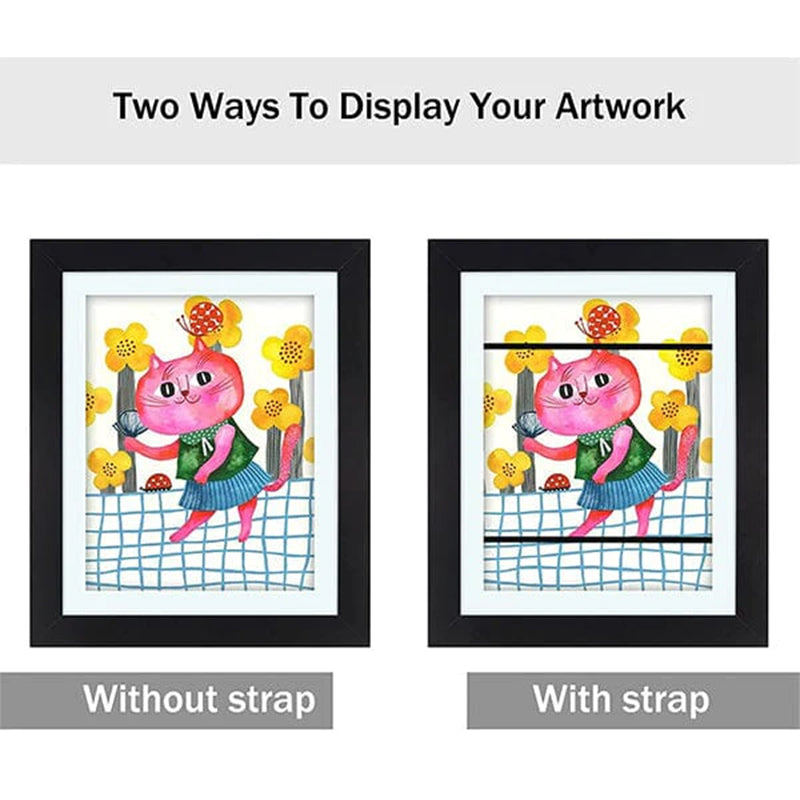 Lisslune | Kids Art Projects 11.8'' x 8.3'' Kids Art Frame