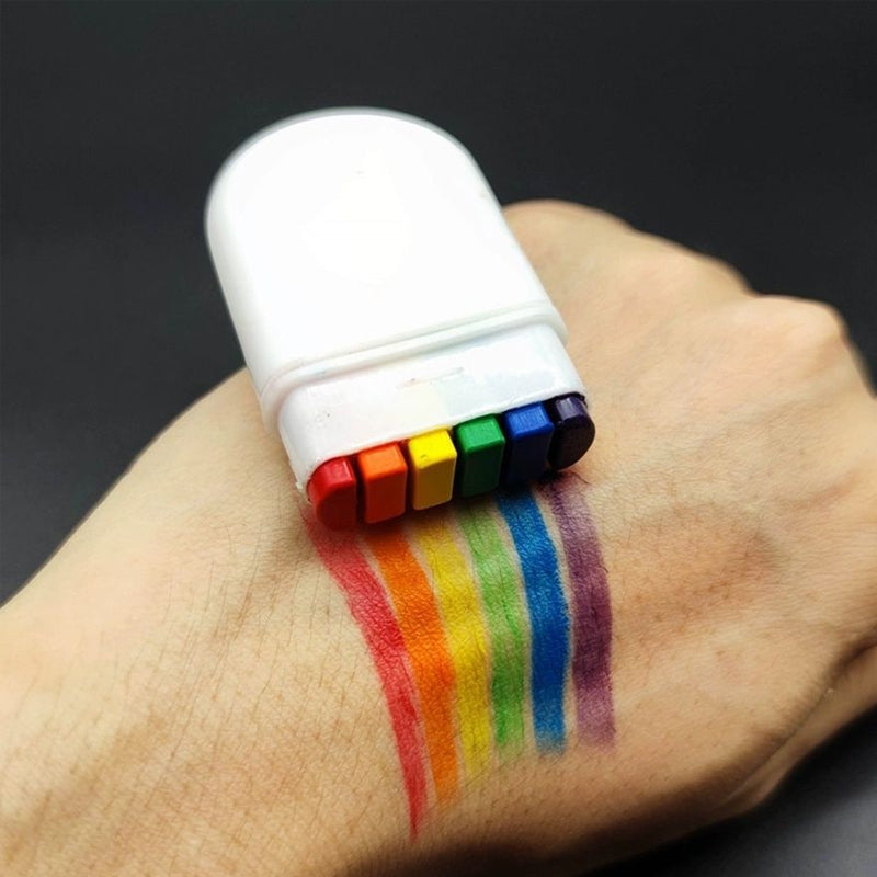 Lisslune | Rainbow Face and Body Paint