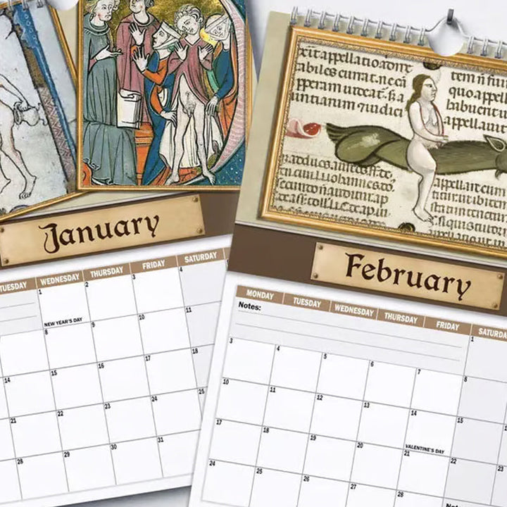 Lisslune | Medieval Tail Pictures - Calendar 2025