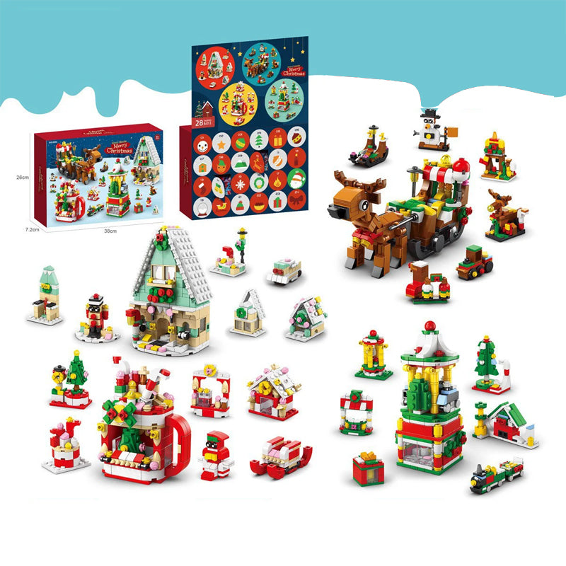 Lisslune | Christmas Advent Calendar Surprise Block Set