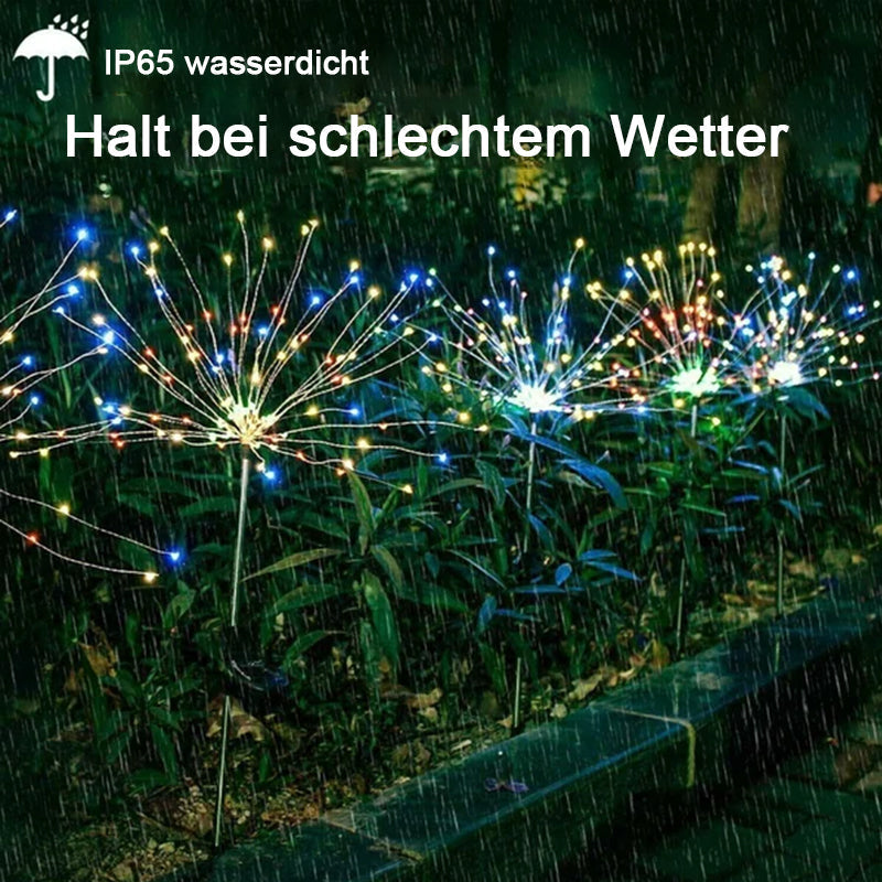 Lisslune | Waterproof Solar Garden Fireworks Lamp