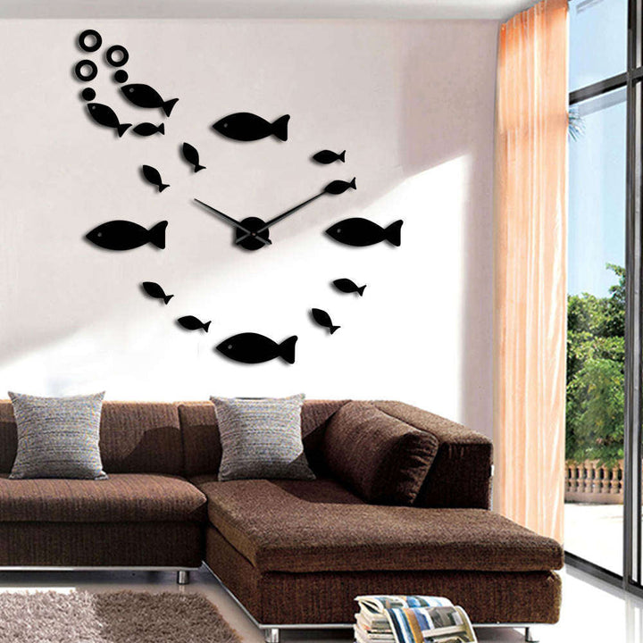 Lisslune | EchoClock - Sleek Mirror Wall Design