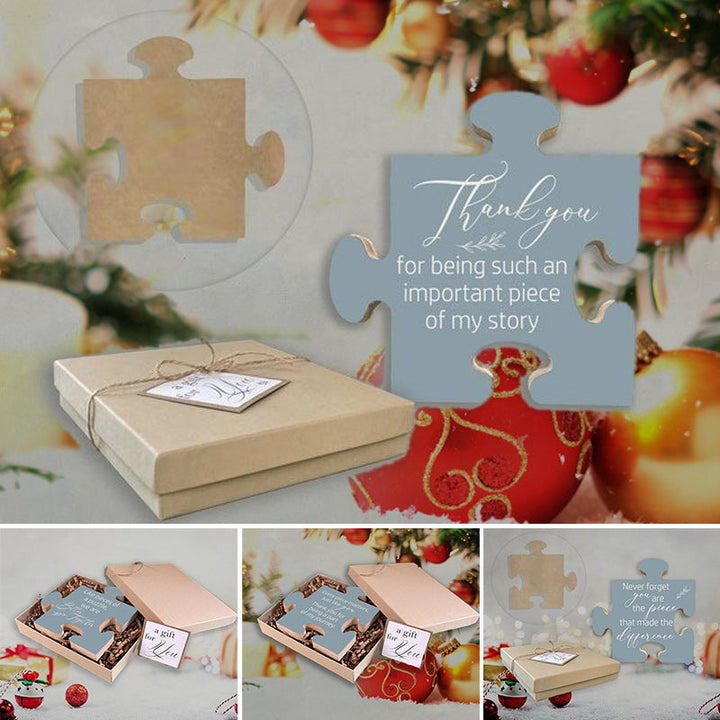 Lisslune | Puzzle Piece Thank You Gift