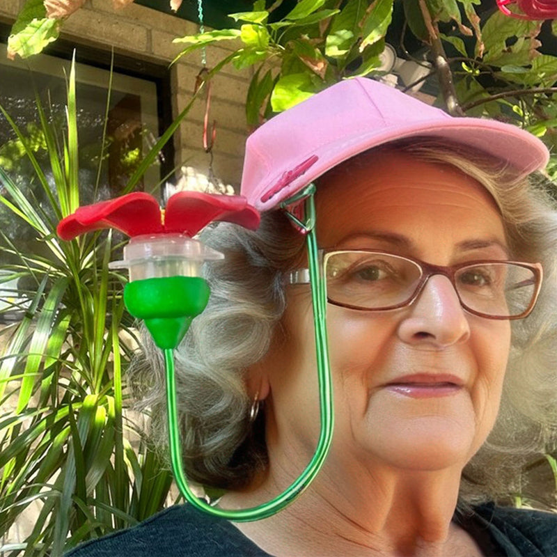Lisslune | Hat Clip Hummingbird Feeder