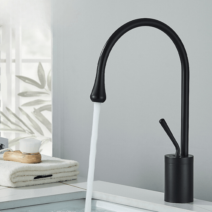 Lisslune | Brushed Gold Bathroom Faucet – RegalStream