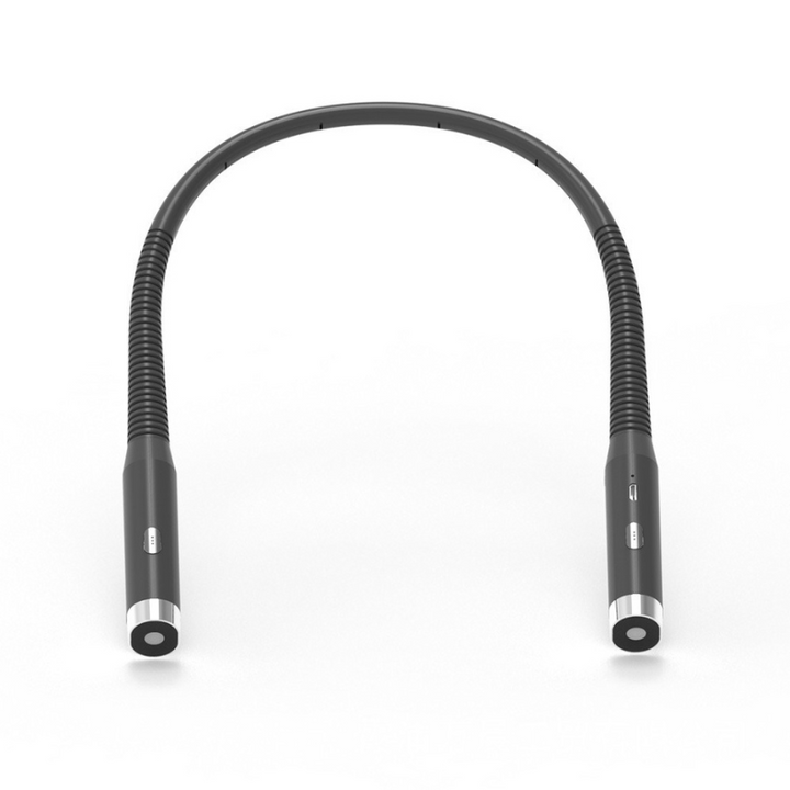 Lisslune | FlexRead – Portable Neck Reading Light | Hands-Free USB Rechargeable Book Lamp