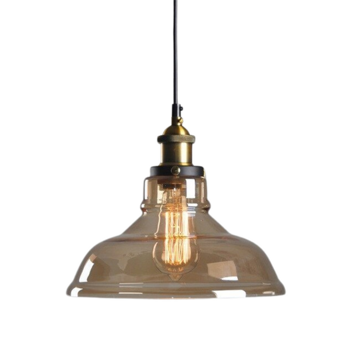 Lisslune | GlassHaven – Elegant Industrial Pendant Lamp