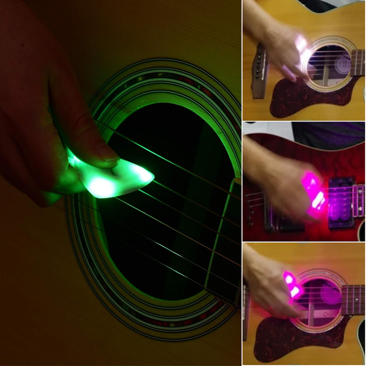 Lisslune | Light Up Guitar Plectrum