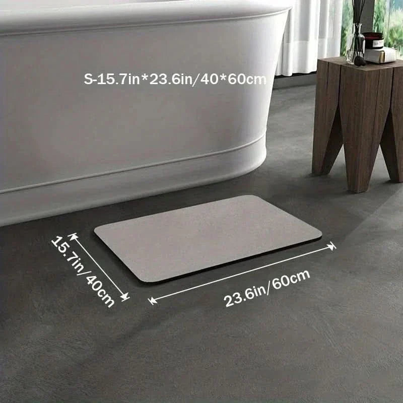 Lisslune | Quick-Dry Non-Slip Diatomite Bath Mat