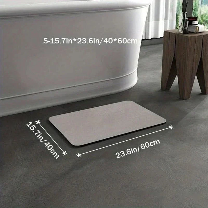 Lisslune | Quick-Dry Non-Slip Diatomite Bath Mat