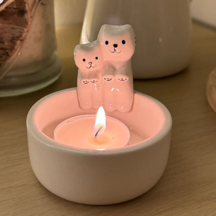 Lisslune | Cat Candle Holder