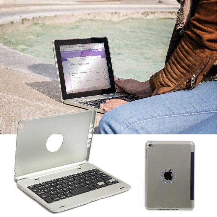 Lisslune | Bluetooth Keyboard with Cover for iPadmini4