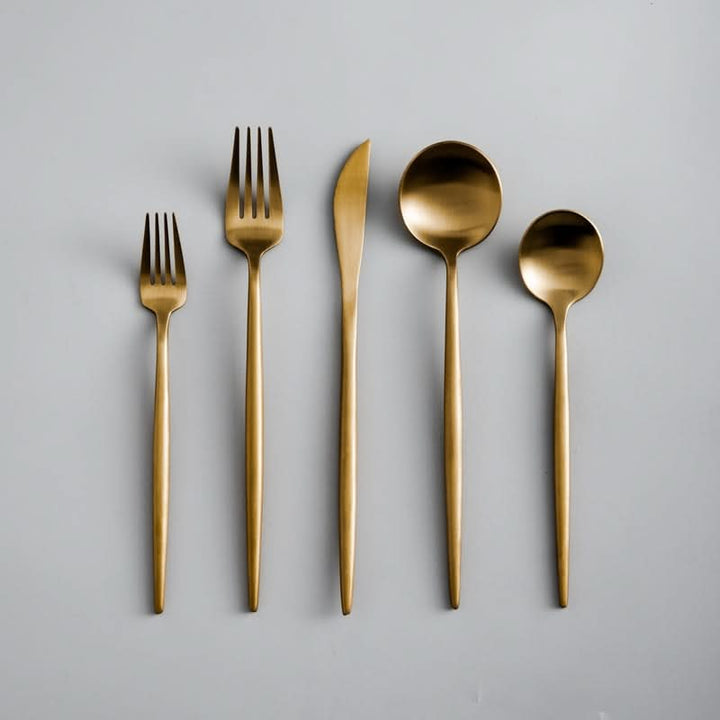Lisslune | Minimalist Stainless Steel Cutlery Set
