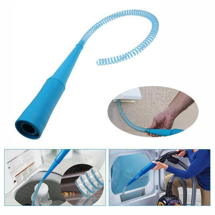 Lisslune | Vent vacuum cleaner hose for washing machine and dryer, removes lint