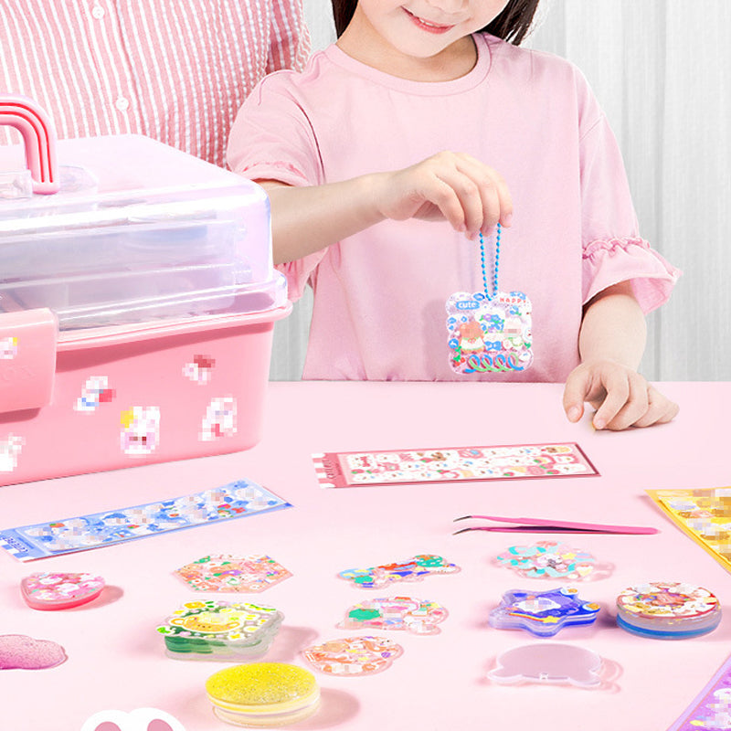 Lisslune | Goo Card Sticker Set - Children's Toy for Crafting Notebooks