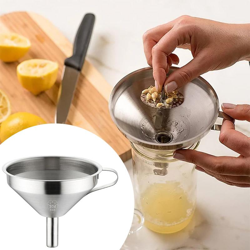 Lisslune | Stainless Steel Cooking Oil Funnel