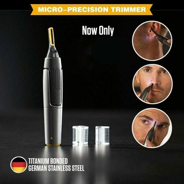 Lisslune | Ultra-Thin Precision Trimmer – Professional Grooming for Beard, Nose & Eyebrows