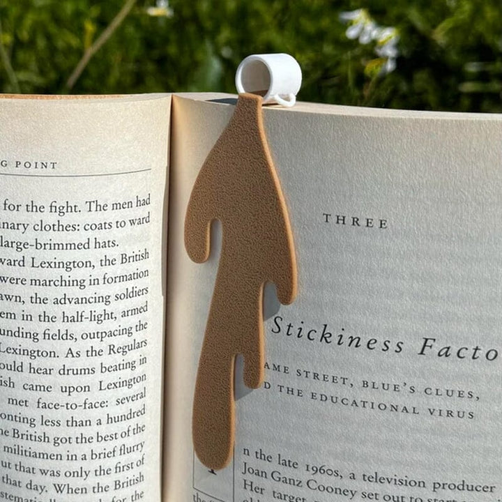 Lisslune | Spilled Coffee Bookmark