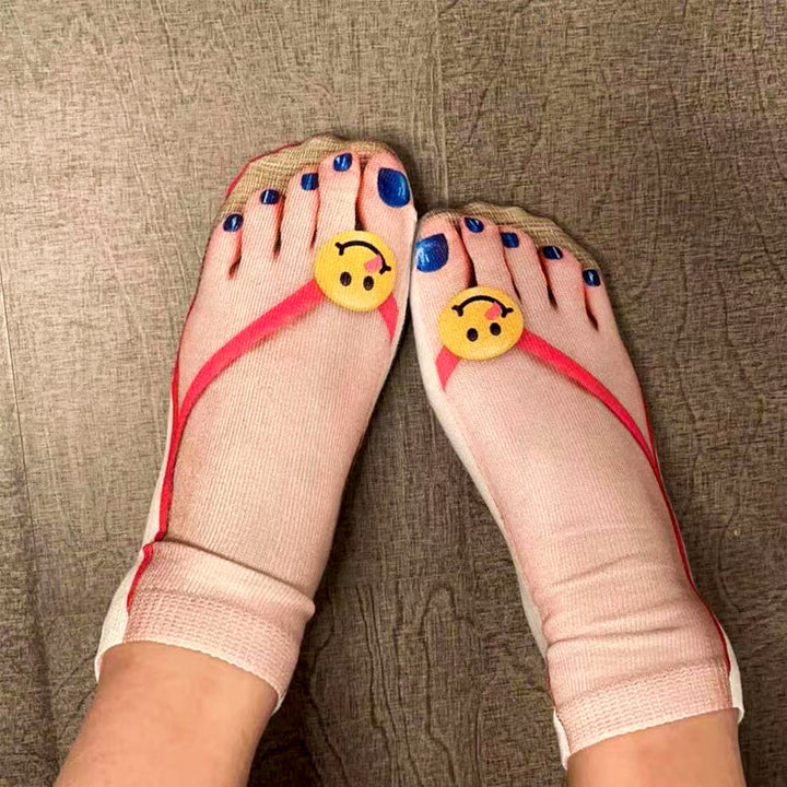 Lisslune | Manicure Print Socks