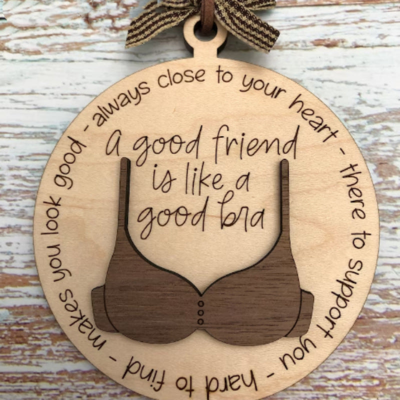 Lisslune | Funny Christmas Bra Ornament