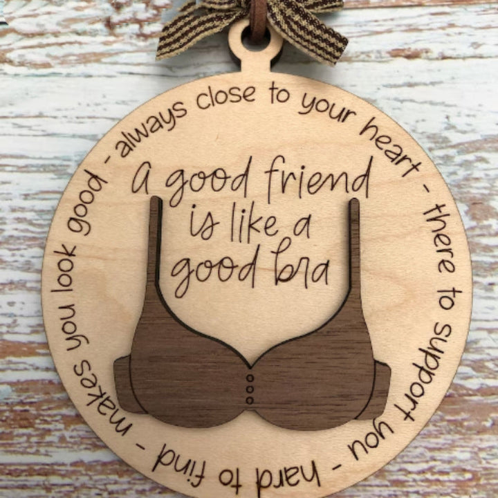 Lisslune | Funny Christmas Bra Ornament