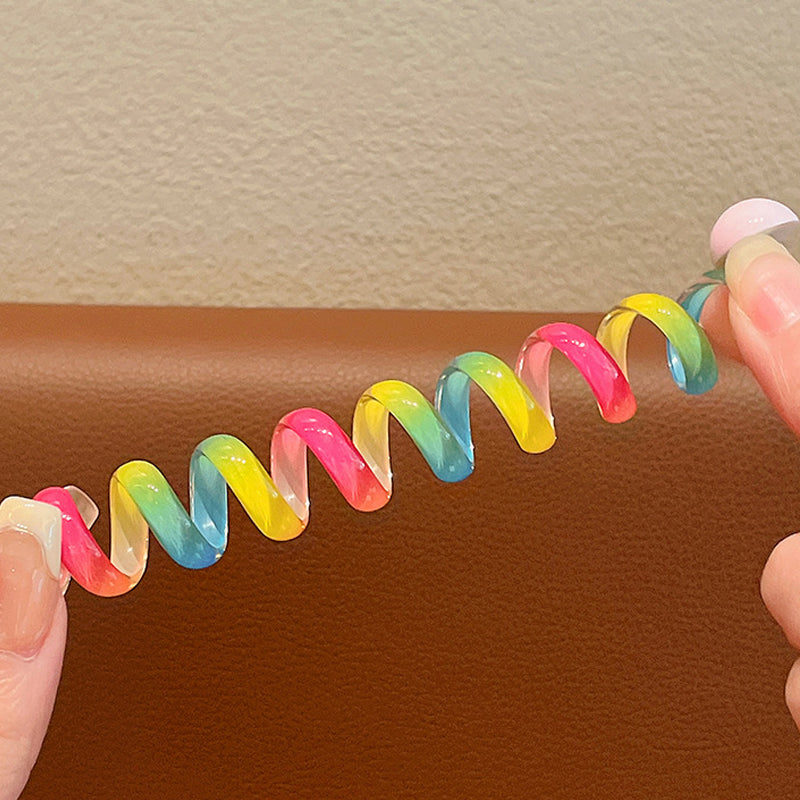 Lisslune | Colorful Telephone Cable Hair Ties