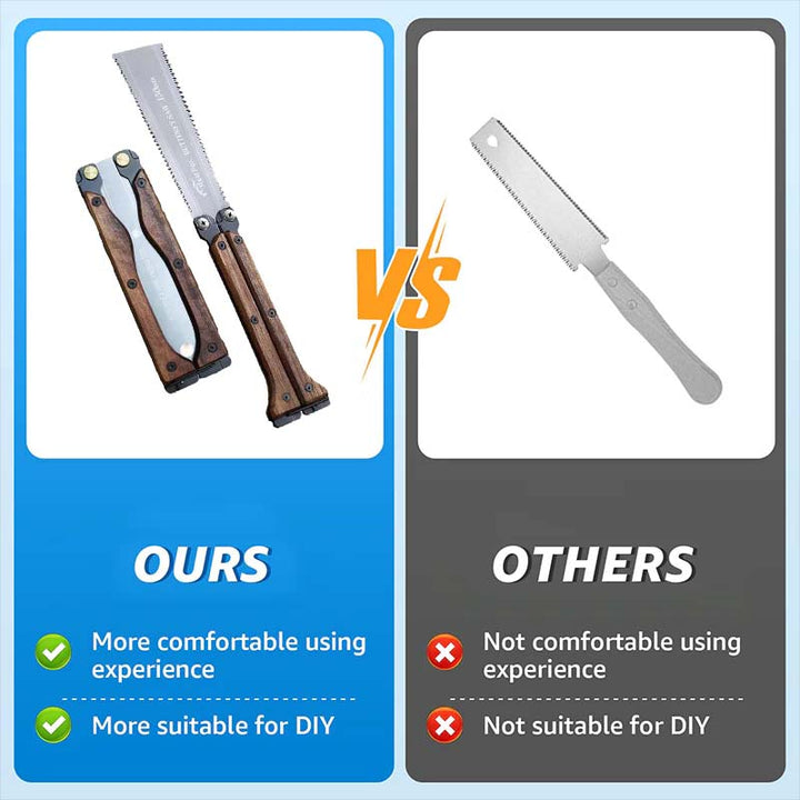 Lisslune | Portable Foldable Double-Sided Saw