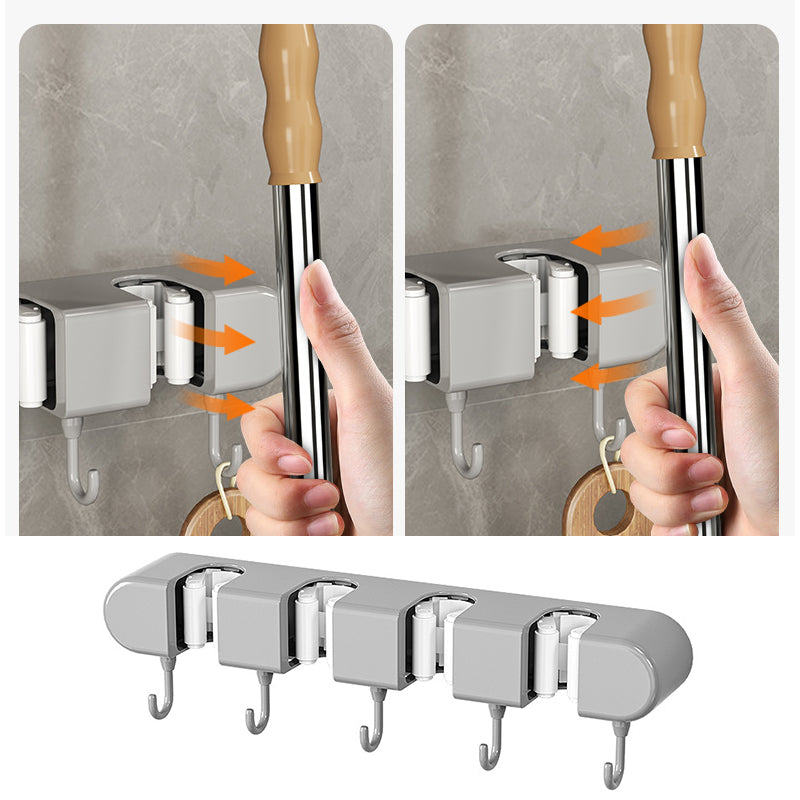 Lisslune | Multifunctional Mop Holder with Hooks