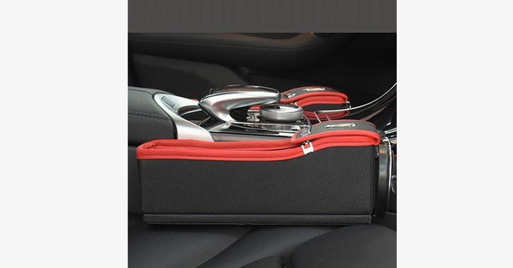 Lisslune | Posh and Trendy Slot Storage Box for Car Seat