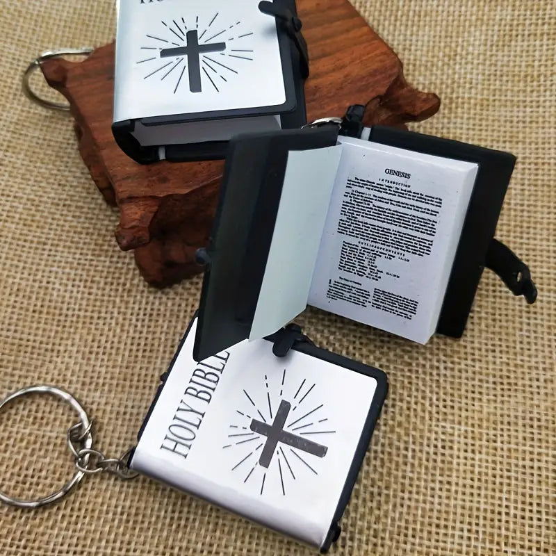 Lisslune | Mini Book Bible Keychain