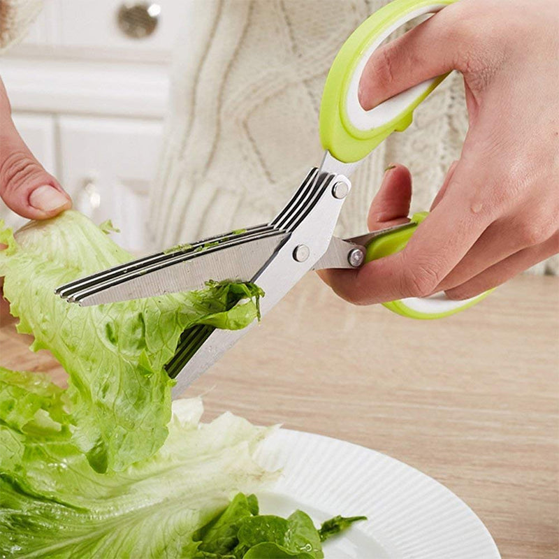 Lisslune | Multi-layered Spring Onion Scissors